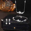 Sterling Silver Ocean and Starfish Jewelry