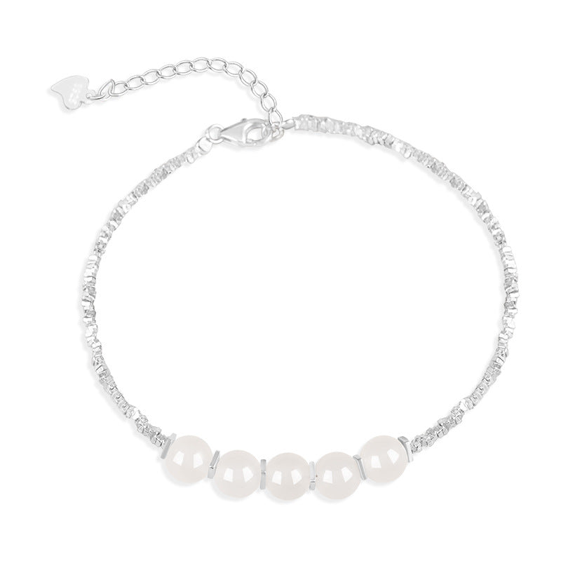 Women's S925 Silver All-Match Elegant Bracelet, Silver Jewelry Source Factory Wholesale