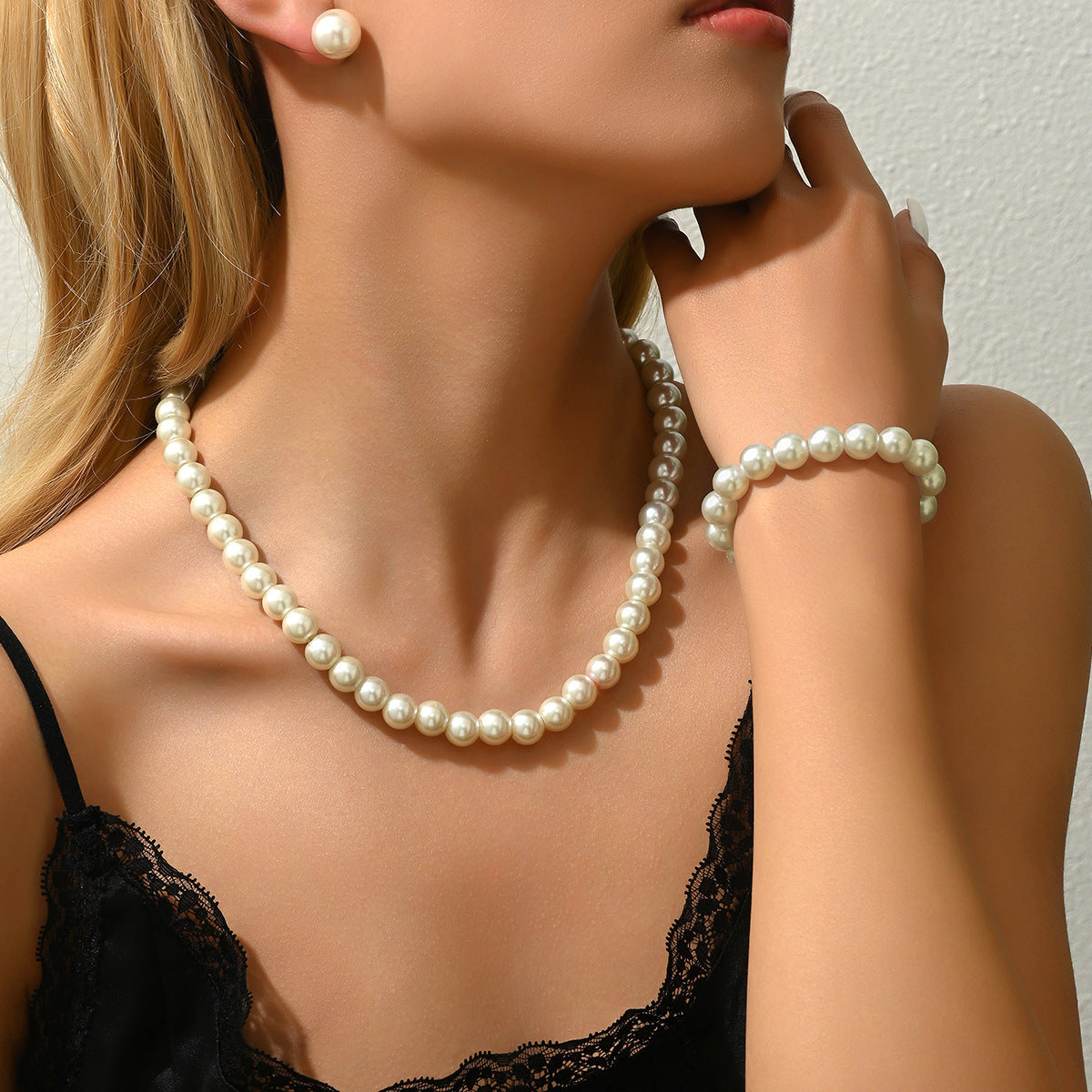 Classic Pearl-Effect Bead Jewelry