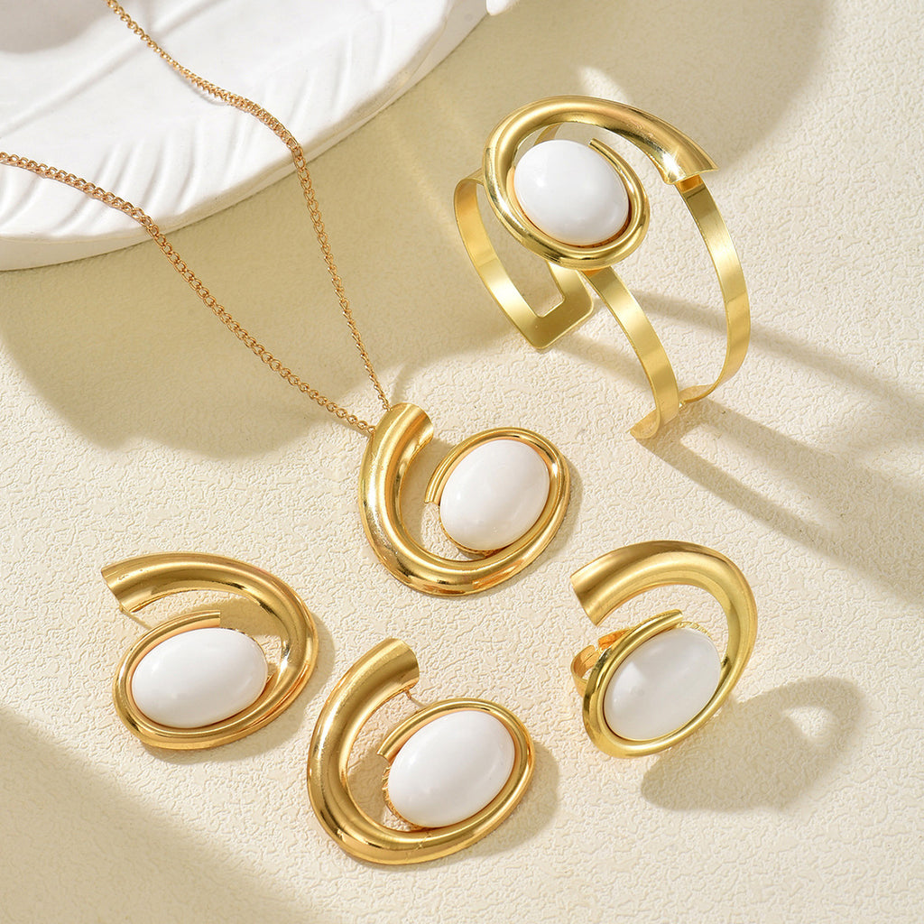 Oval Cabochon-Effect Jewelry — product image 3