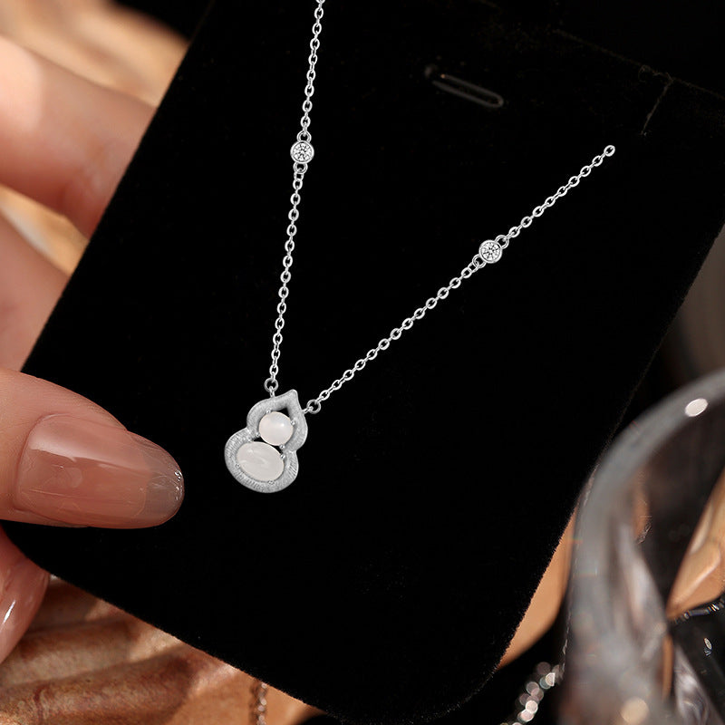 Sterling Silver Gourd Jewelry – Chalcedony