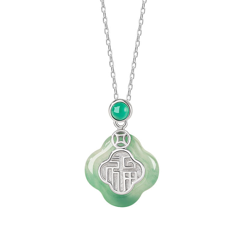 Sterling Silver Clover Jewelry – Chalcedony