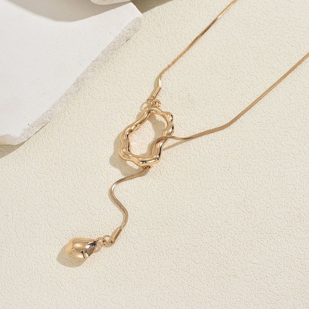 Open Frame Drop Necklace — product image 3