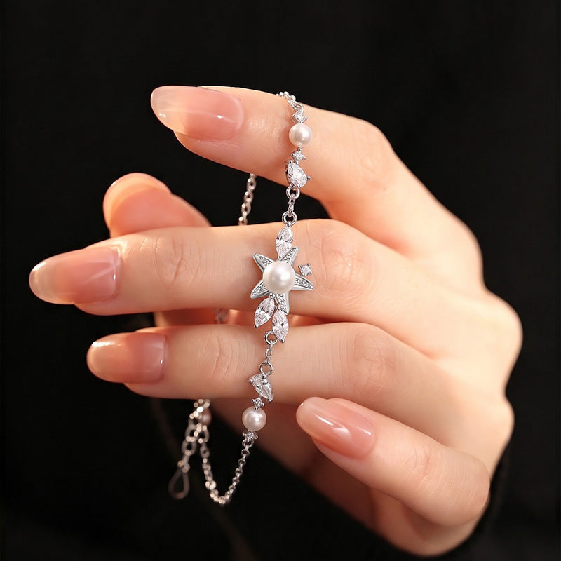 Sterling Silver Ocean and Starfish Jewelry