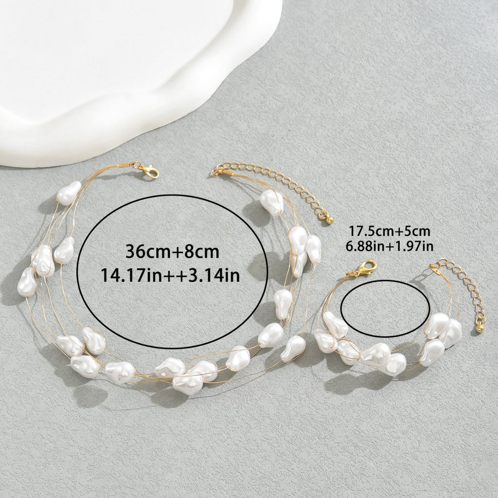 Floating Pearl-Effect Jewelry — product image 3