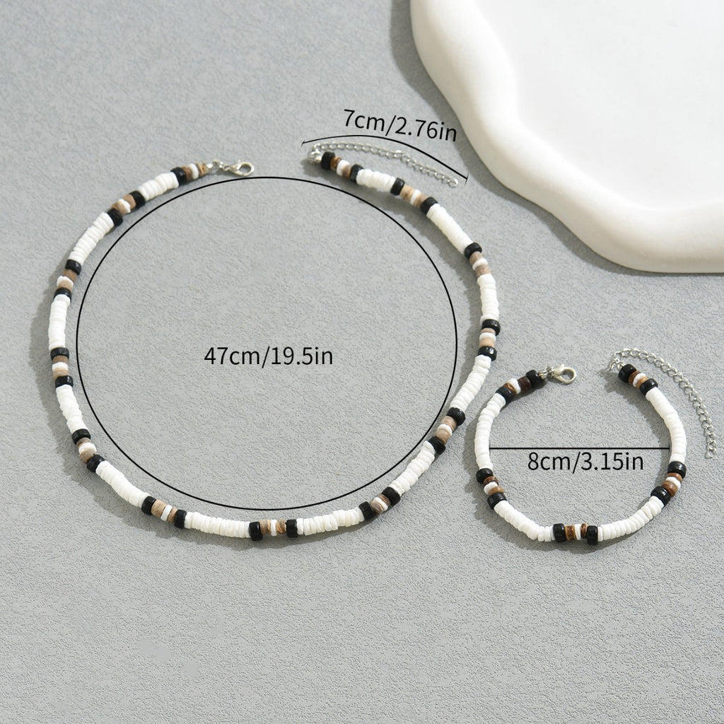 Black and White Beaded Jewelry — product image 4