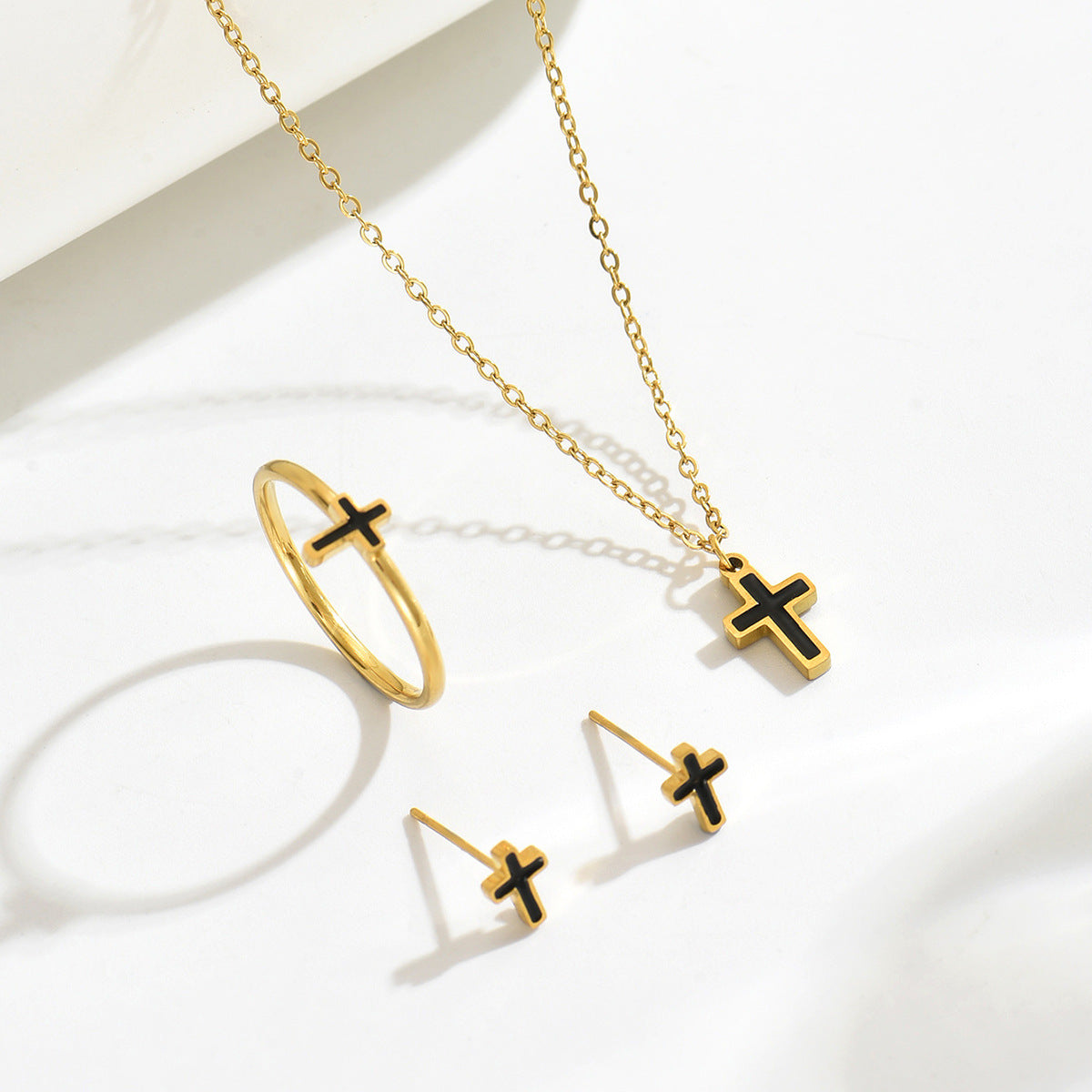 Tiny Four-Point Cross Jewelry — product image 3