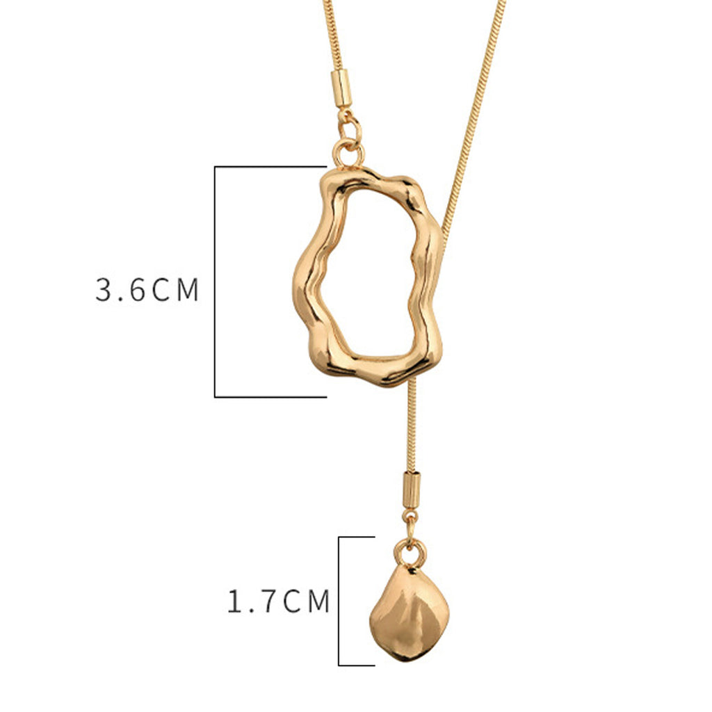 Open Frame Drop Necklace — product image 5