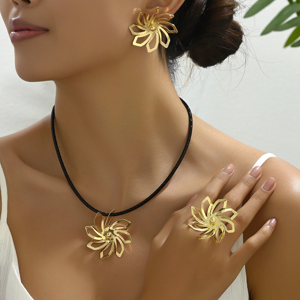 Open Petal Cord Jewelry — product image 2
