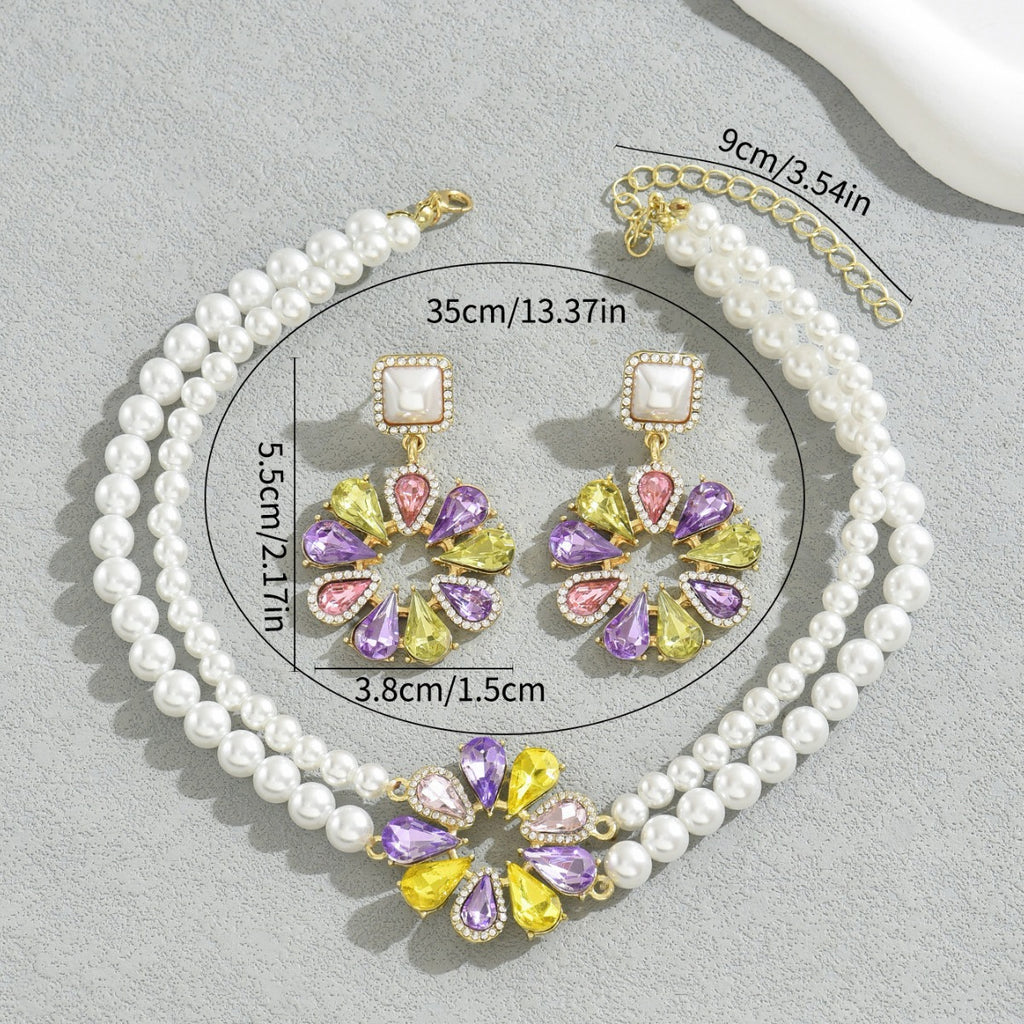 Color-Petal Pearl-Effect Jewelry — product image 4