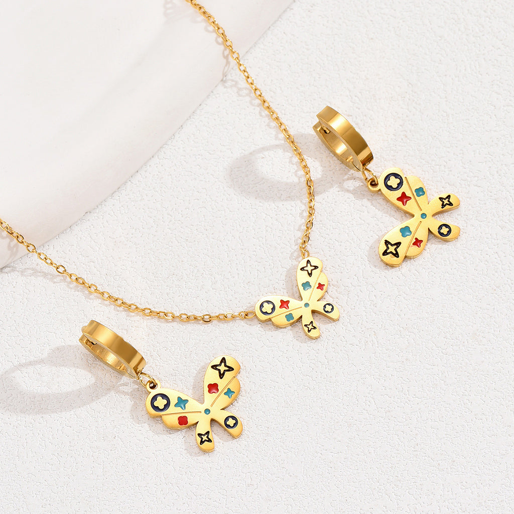 Tiny Butterfly Pendant Jewelry — product image 3