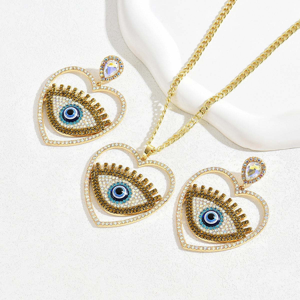 Heart and Eye Motif Jewelry — product image 3