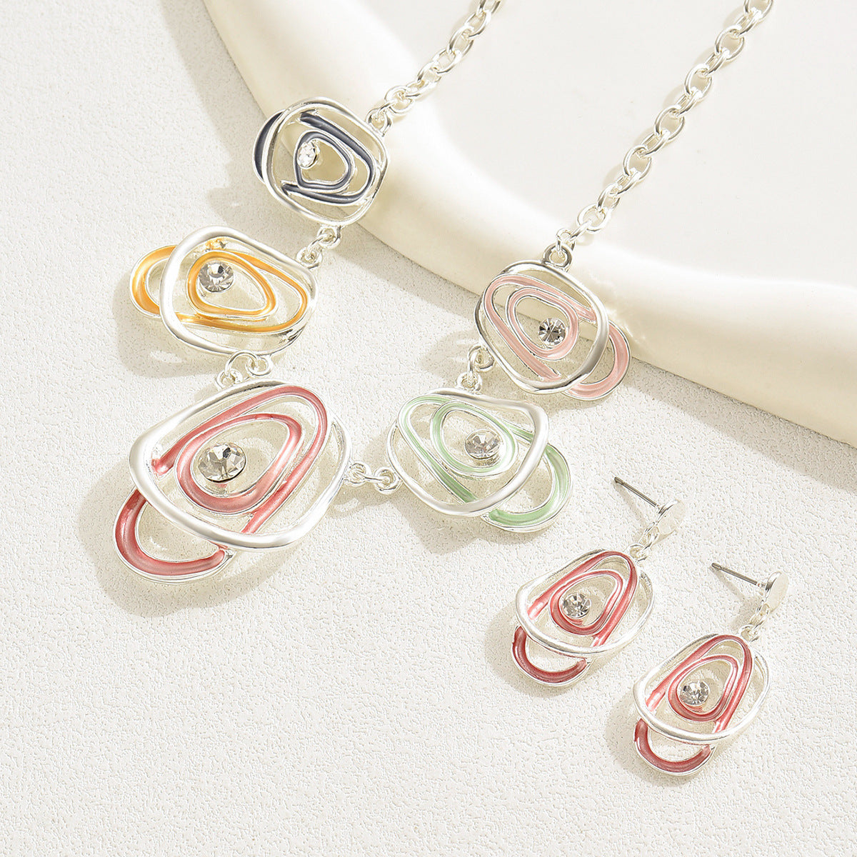 Pastel Irregular Loop Jewelry — product image 3
