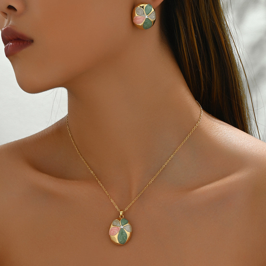 Pastel Mosaic Disc Jewelry — product image 2