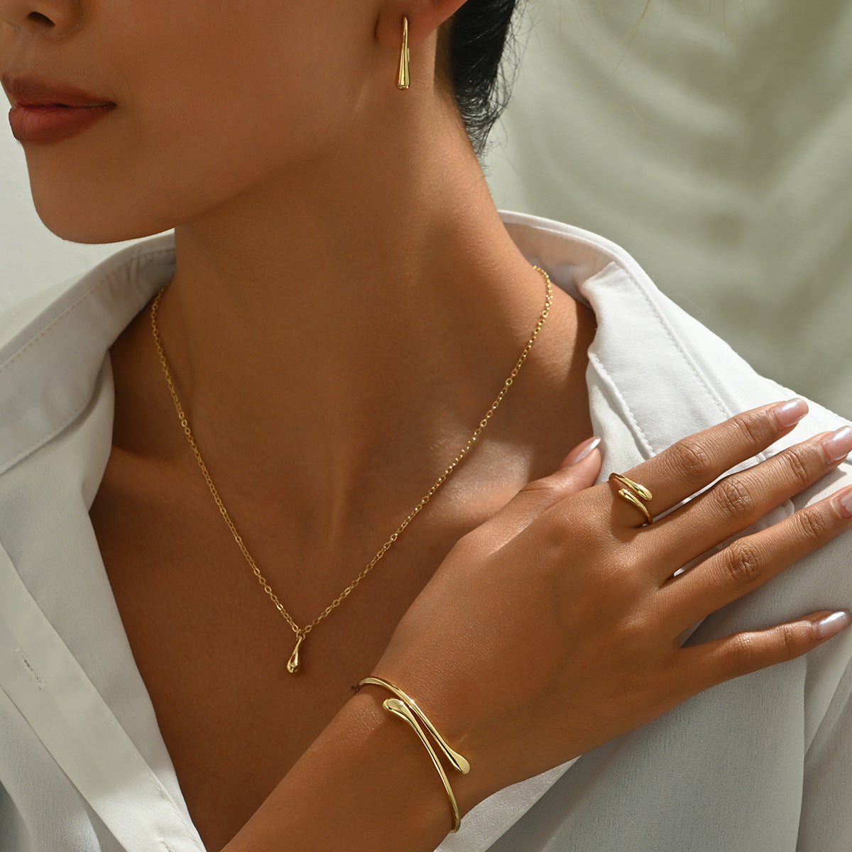 Slim Droplet Jewelry