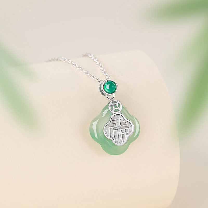 Sterling Silver Clover Jewelry – Chalcedony