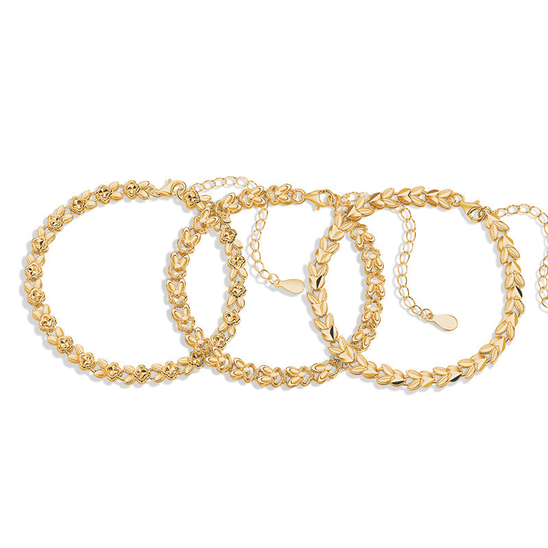 Armband aus 999er Feinsilber – Hase und Tierkreiszeichen